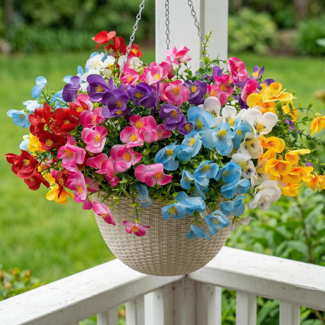12-Pack Trytuny Artificial Flowers (Mixed Colors)