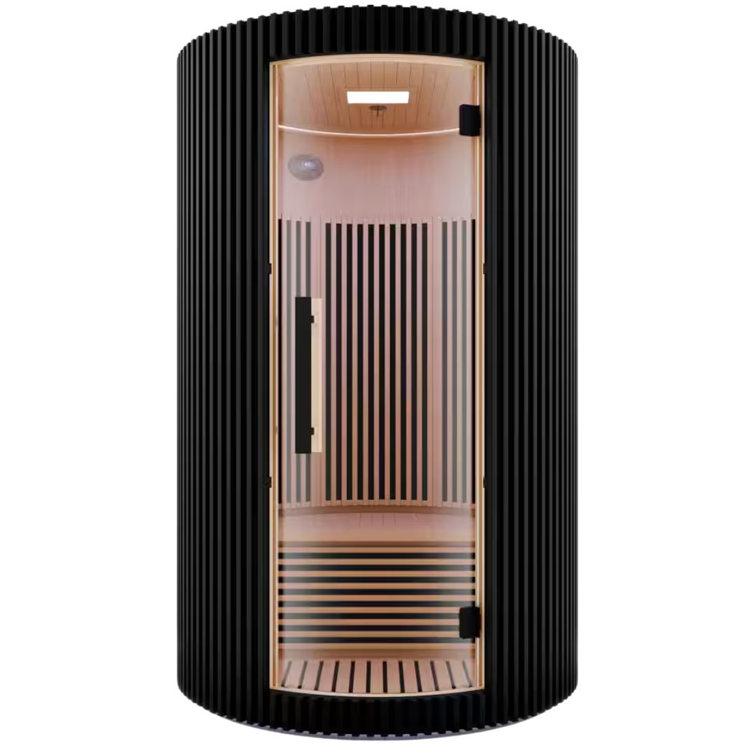 SaunaSpa 1-2-Person Round Infrared Sauna