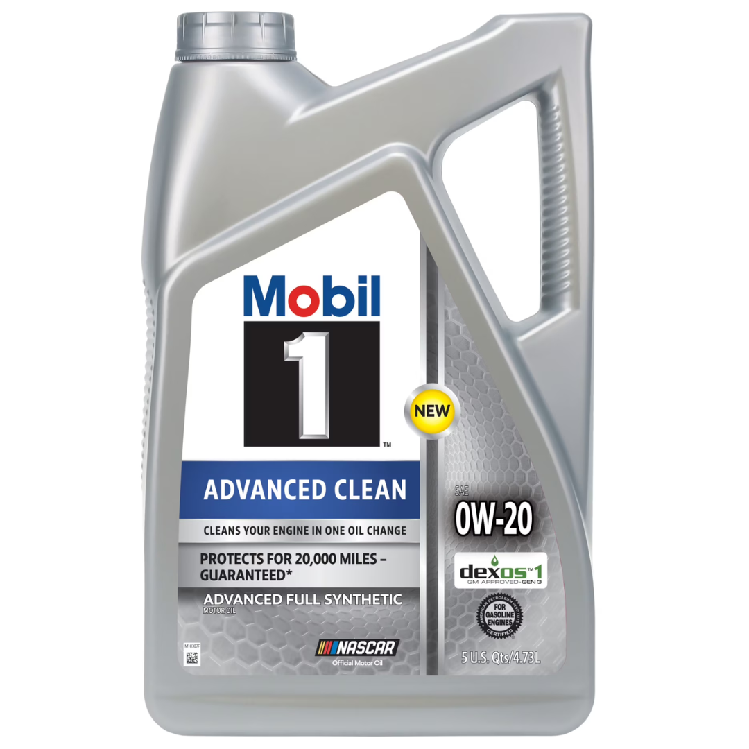 5-Quarts Mobil 1 Advanced Clean Full Synthetic Motor Oil