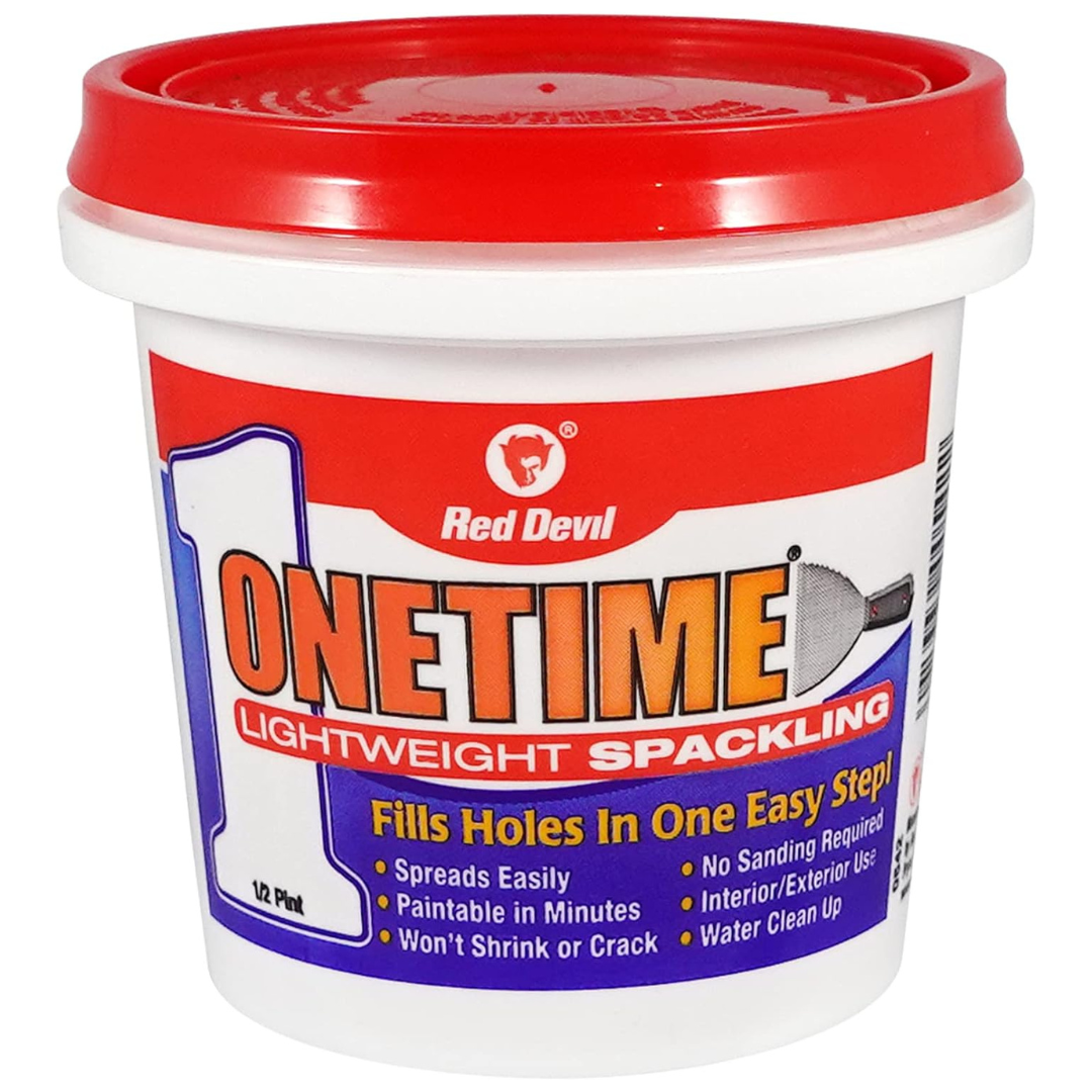 Red Devil 0542 Onetime Lightweight Spackling (8oz)