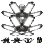 2-Pack Sentryse 6500K 2200LM LED Garage Ceiling Lights