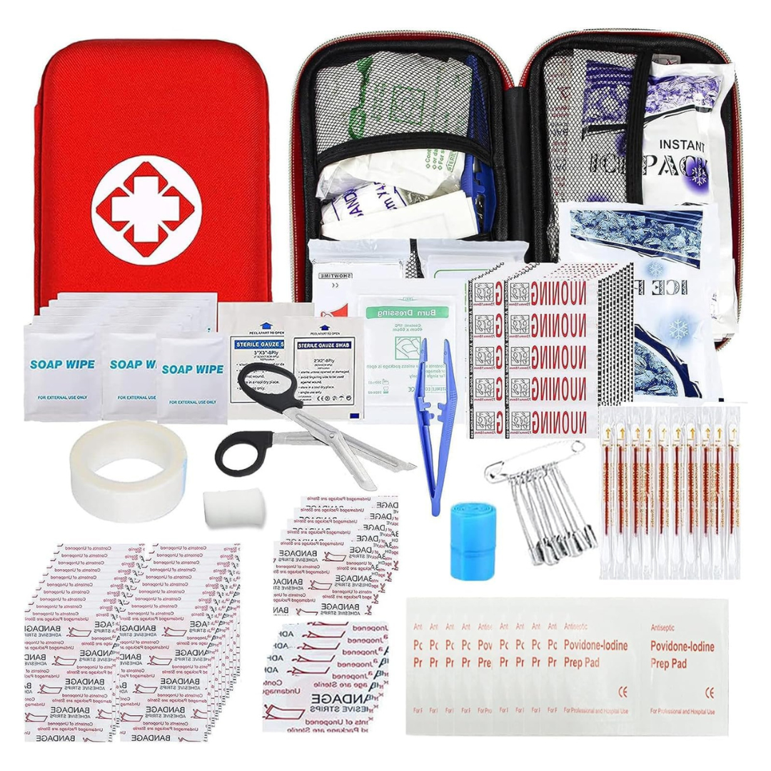 275-Piece Portable Emergency Survival First Aid Kit