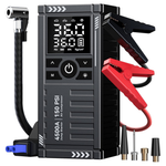 2-in-1 4500A Car Jump Starter W/ 150 PSI Air Compressor