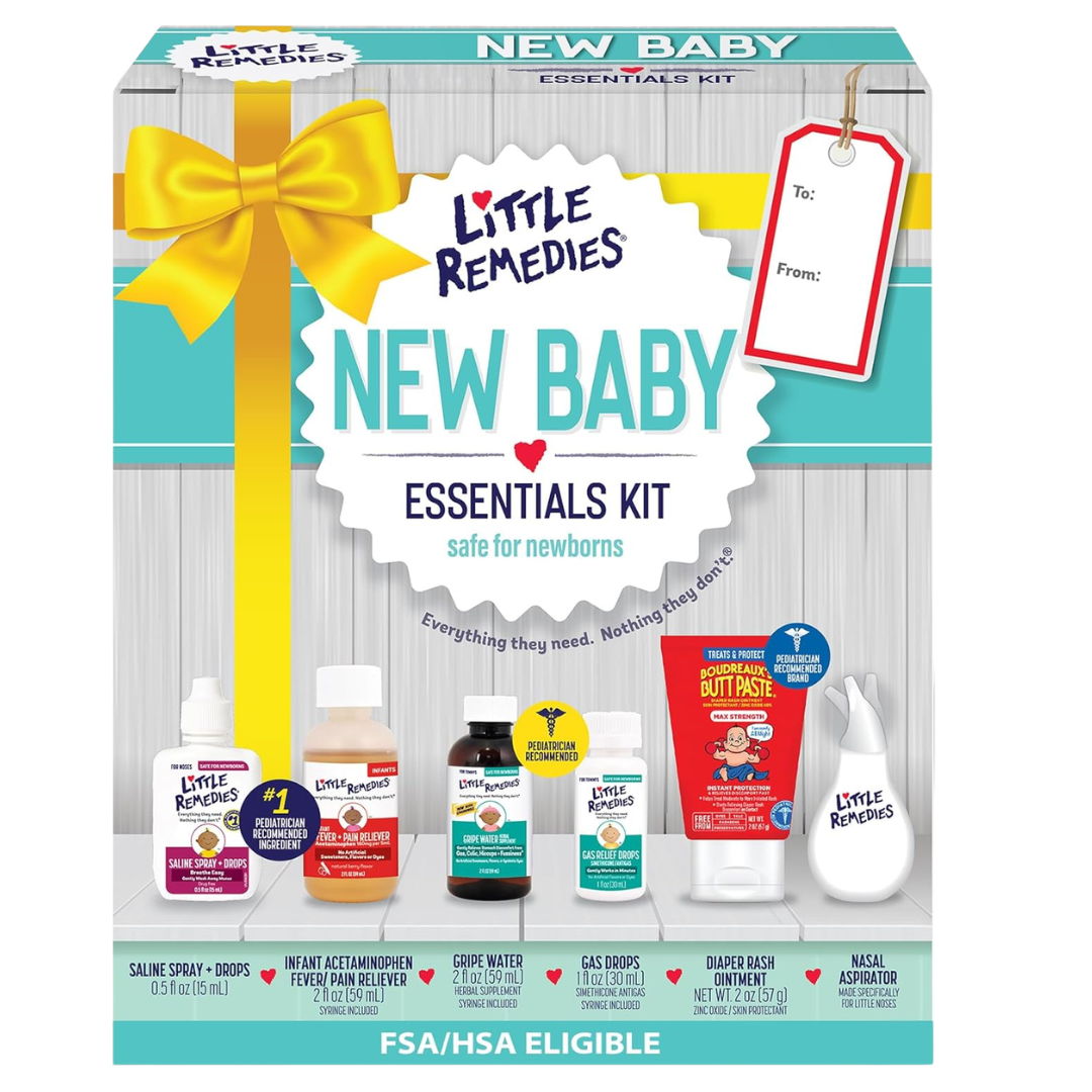 6-Piece Little Remedies New Baby Essentials Kit