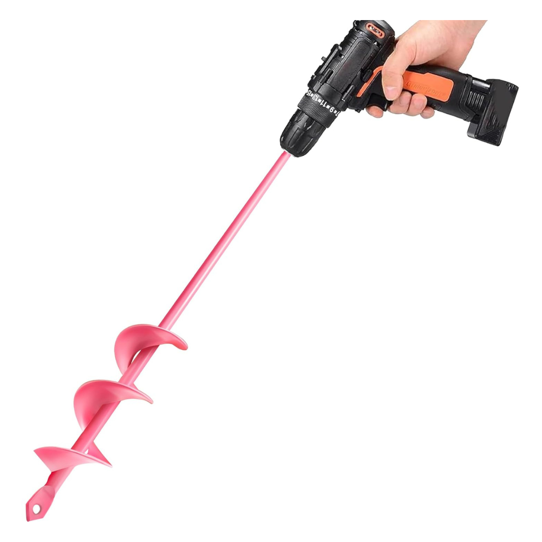 1.6 X 16.5 Inch Pink Auger Drill Bit