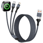 5ft 3-in-1 Travel Multi Charging Cables