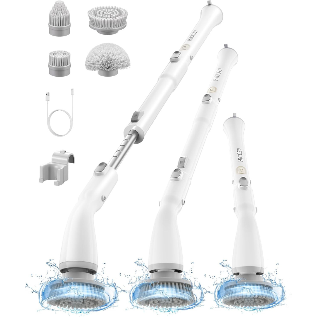 Hicozy IPX7 Waterproof Electric Cleaning Brush