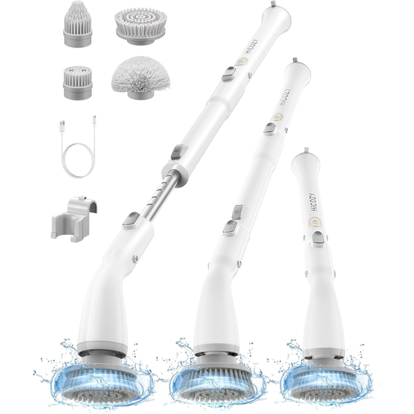 Hicozy IPX7 Waterproof Electric Cleaning Brush