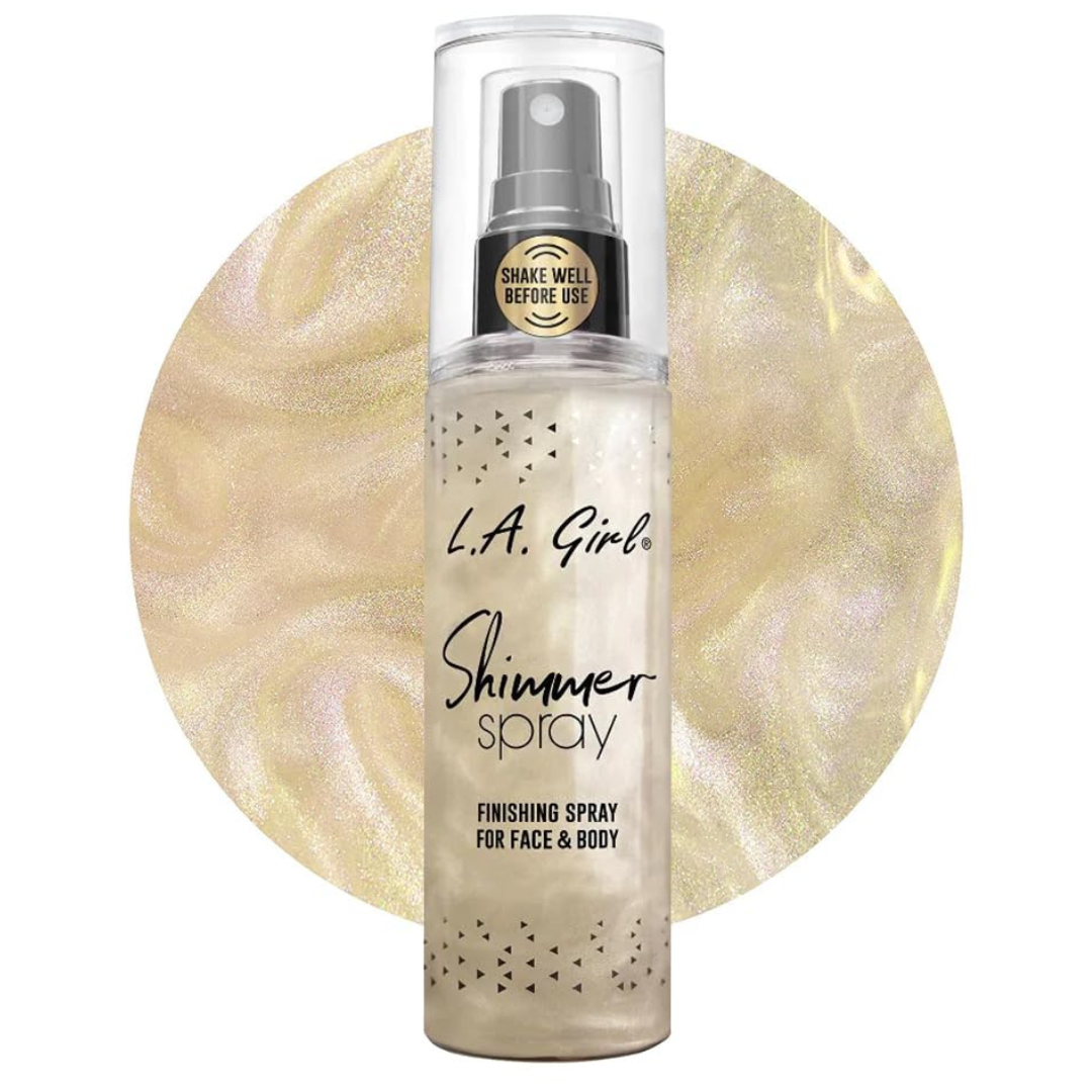 2-Pack 2.7-Oz L.A. Girl Shimmer Spray (Gold)
