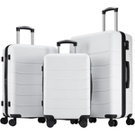 3-Piece Olixis Carry On Luggage Set With Spinner Wheels