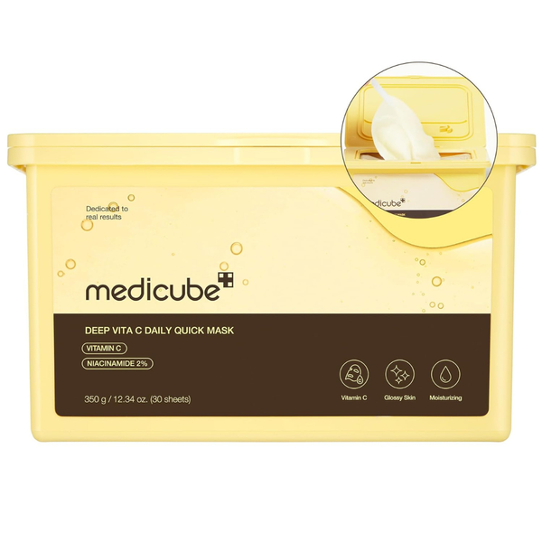 Medicube Deep Vita C Daily Quick 30 Sheet Masks