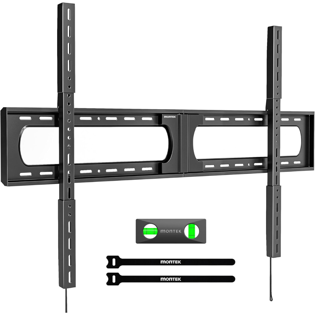 MonTEK Heavy Duty XXL TV Wall Mount For 37-140" Flat & Curved TVs