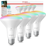 4-Pack Sengled BR30 Smart WiFi Flood Light Bulb