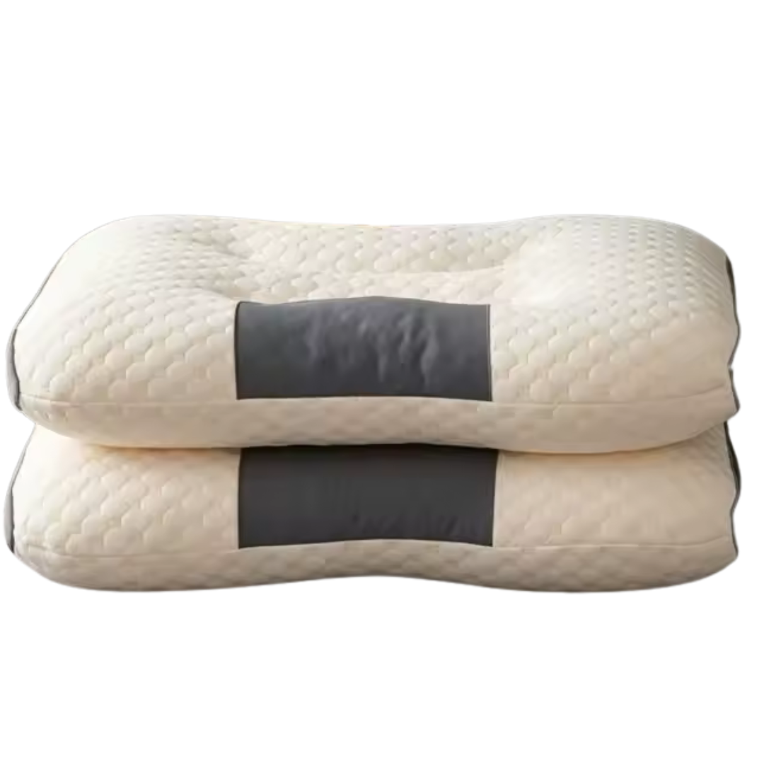 2-Pack Ergonomic Soft Neck Massage Pillows