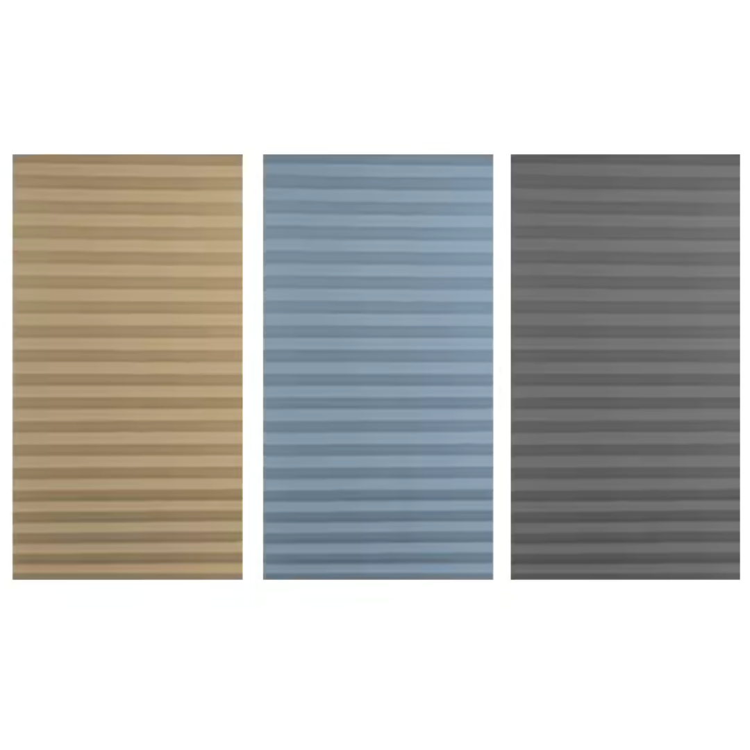 Self-Adhesive Blackout Pleated Blinds