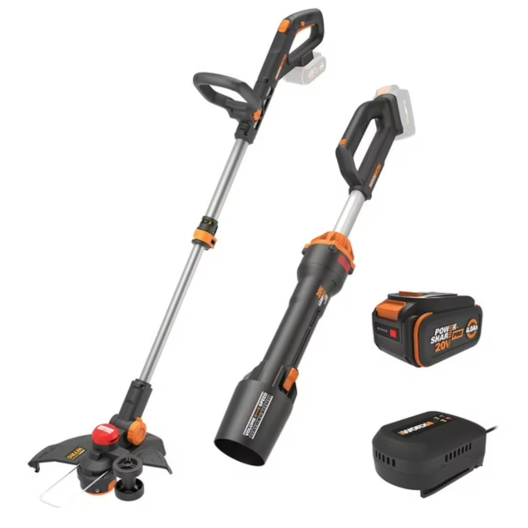 Worx WG941 String Trimmer & Blower Combo Kit