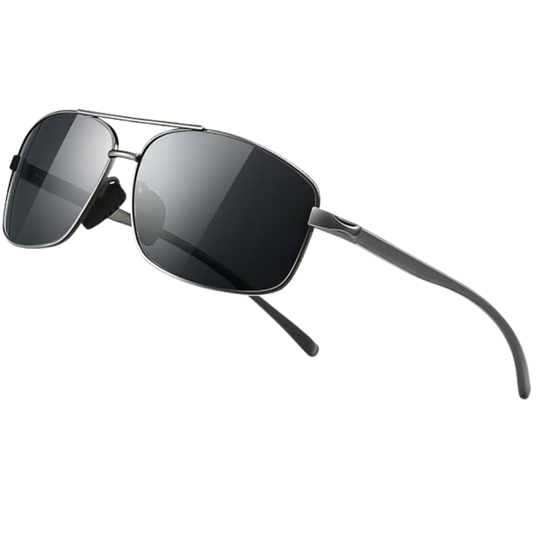 Sungait Men's UV400 Protection Lightweight Polarized Sunglasses