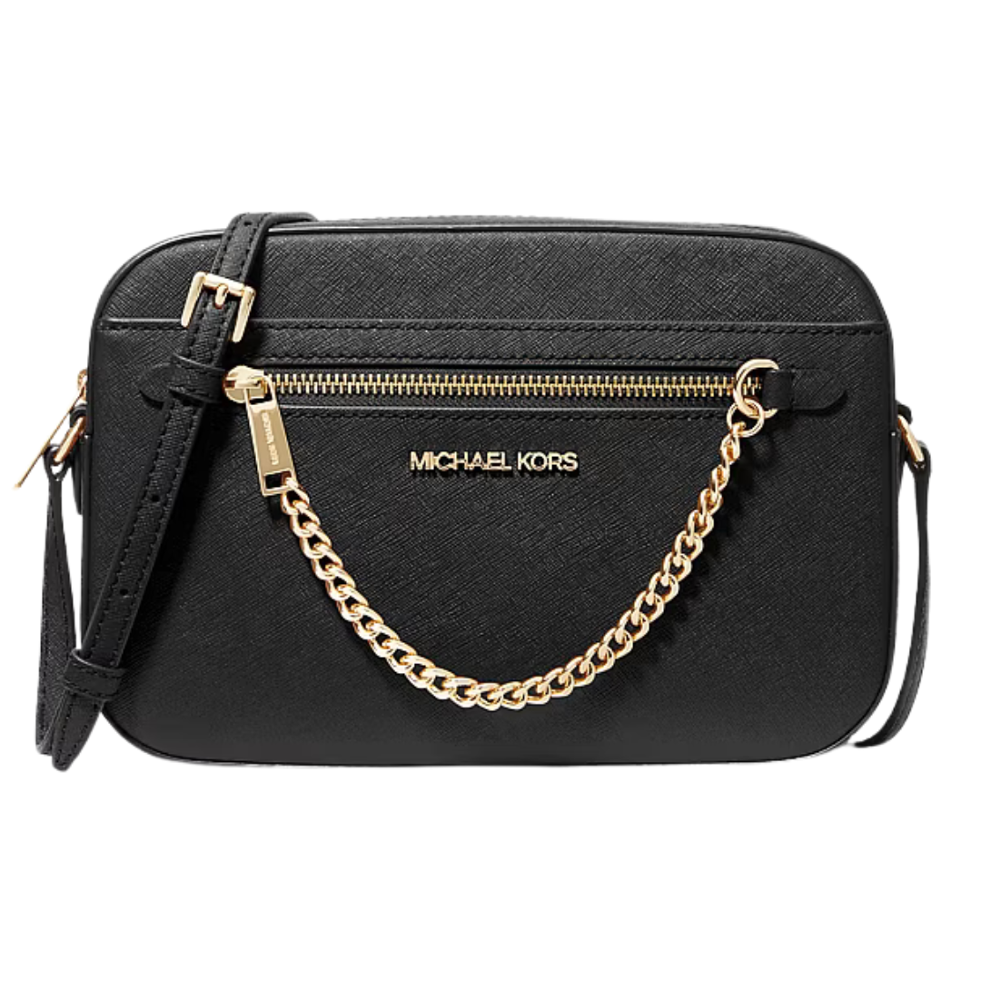 Michael Kors Jet Set Large Saffiano Leather Crossbody Bag