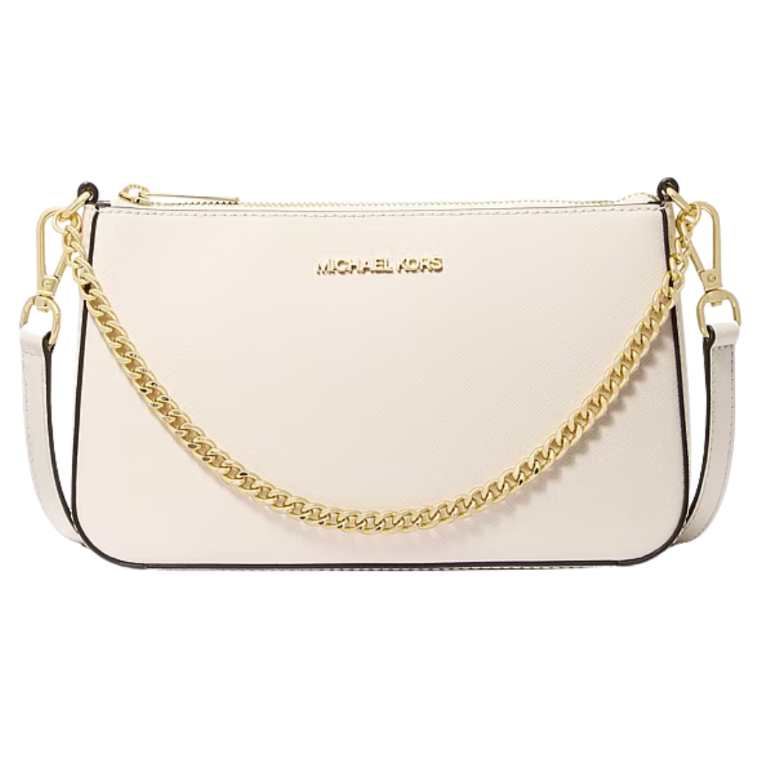 Michael Kors Jet Set Medium Saffiano Leather Crossbody Bag (2 Colors)