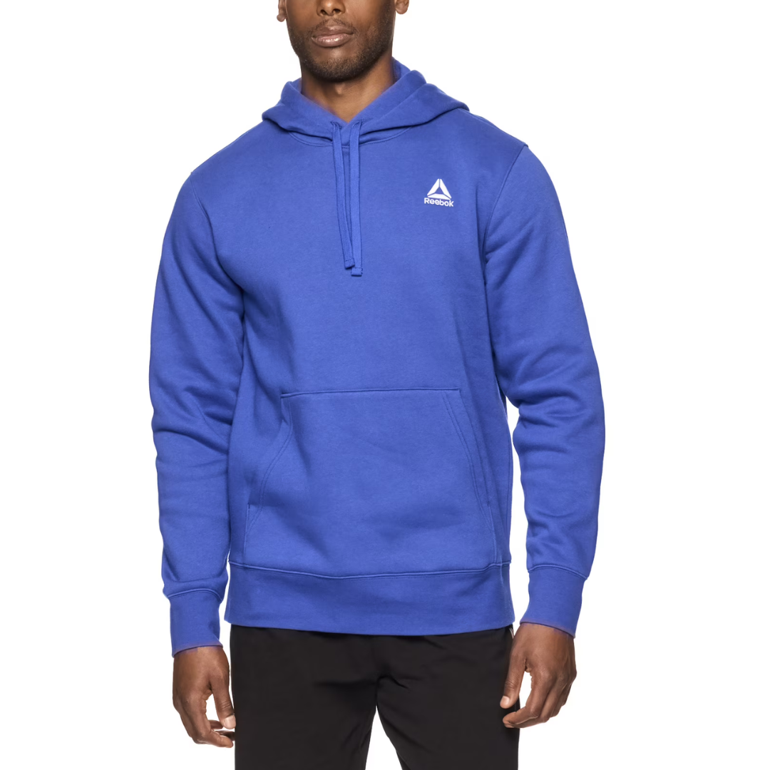 Reebok Men's And Big Men's Game Day Fleece Left Chest Hoodie (Various)
