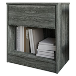 Castle Place Minimalist Nightstand With 1 Drawer