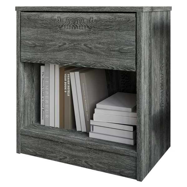 Castle Place Minimalist Nightstand With 1 Drawer