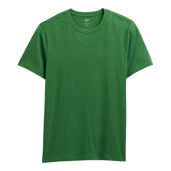 Gap Factory Men's Everyday Soft Crewneck T-Shirt (Saratoga Green)