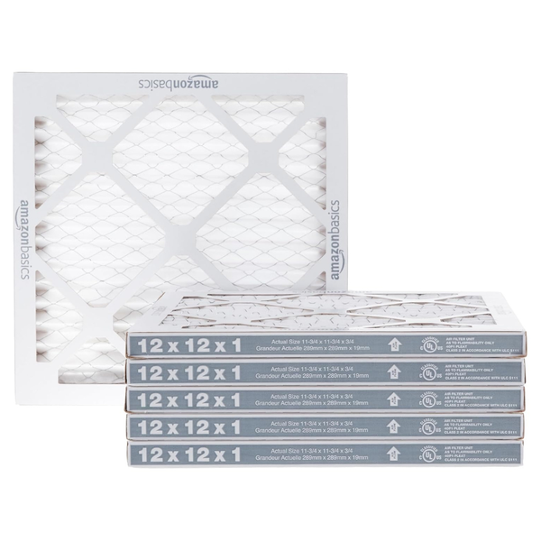 6-Pack Amazon Basics 12"x12"x1" Merv 11 AC Furnace Air Filter