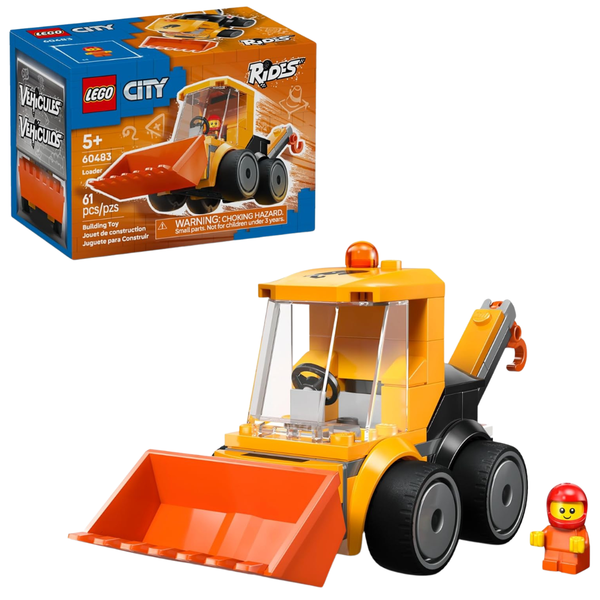 LEGO City Rides Construction Loader Building Toy For Kids