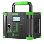 330W EBL Portable 288.6Wh Solar 60W USB-C PD Power Station