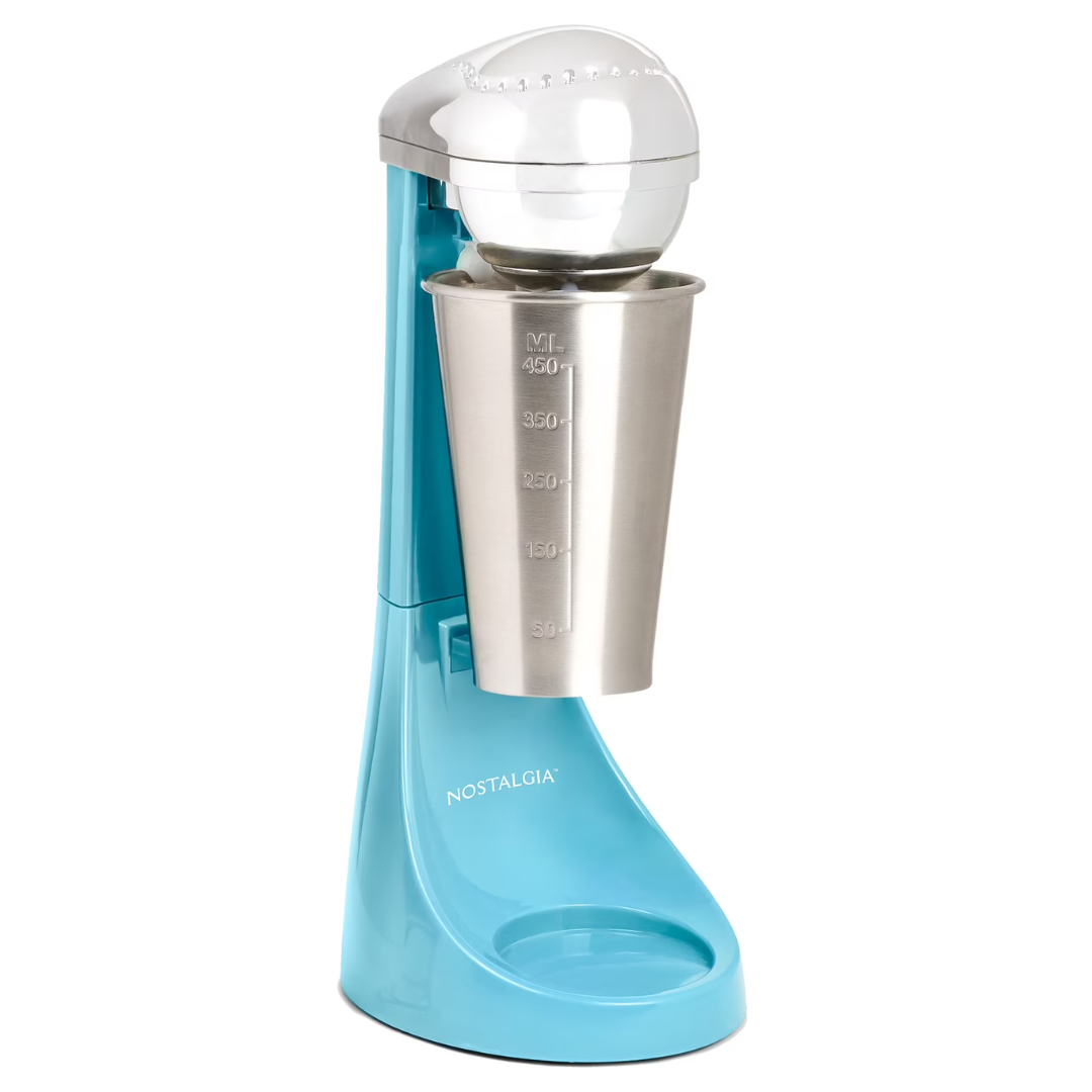 Nostalgia Two-Speed Electric Milkshake Maker And Drink Mixer