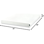 Zinus 6" Safe Foams & Fabric Green Tea Memory Foam Mattress
