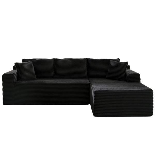 Muumblus Modular Oversized L-Shape Sectional Sofa (various)