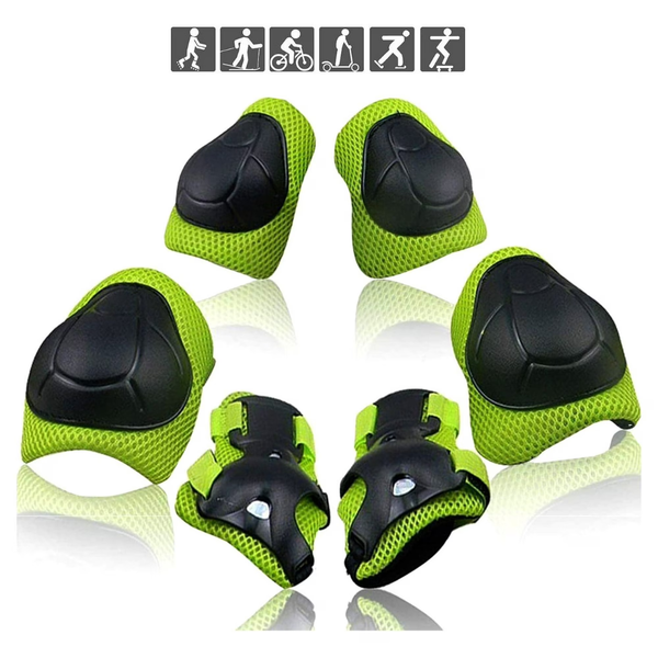 3-in-1 Kids Knee Pads and Elbow Pads Set with Wrist Guards