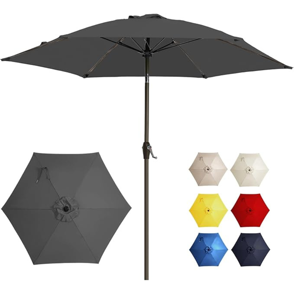7.5FT Large Outdoor Patio Umbrella