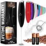 Zulay Kitchen Handheld Electric Milk Frother