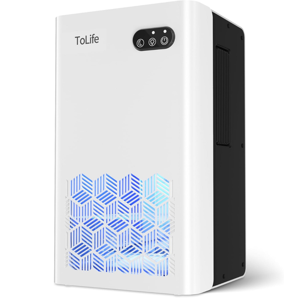 1000 sq ft Dehumidifier with 95-Oz Tank & Auto Shut Off
