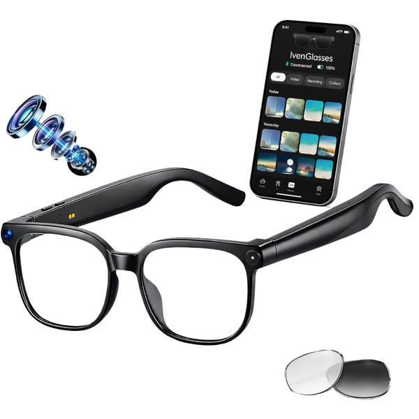AI Smart Glasses With 8MP Camera