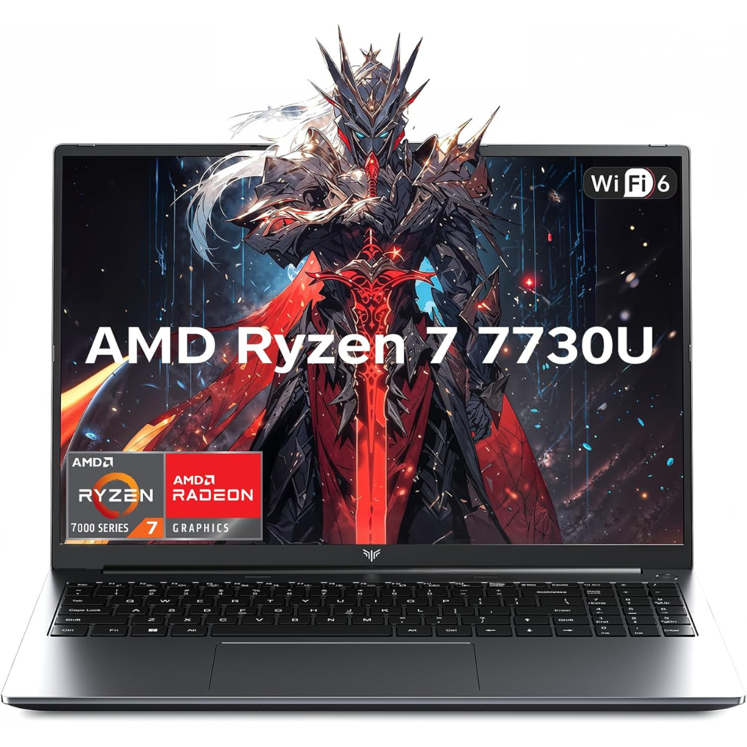 KAIGERR LX15PRO 15.6" Gaming Laptop (Ryzen 7730U / 16GB RAM / 512GB SSD)