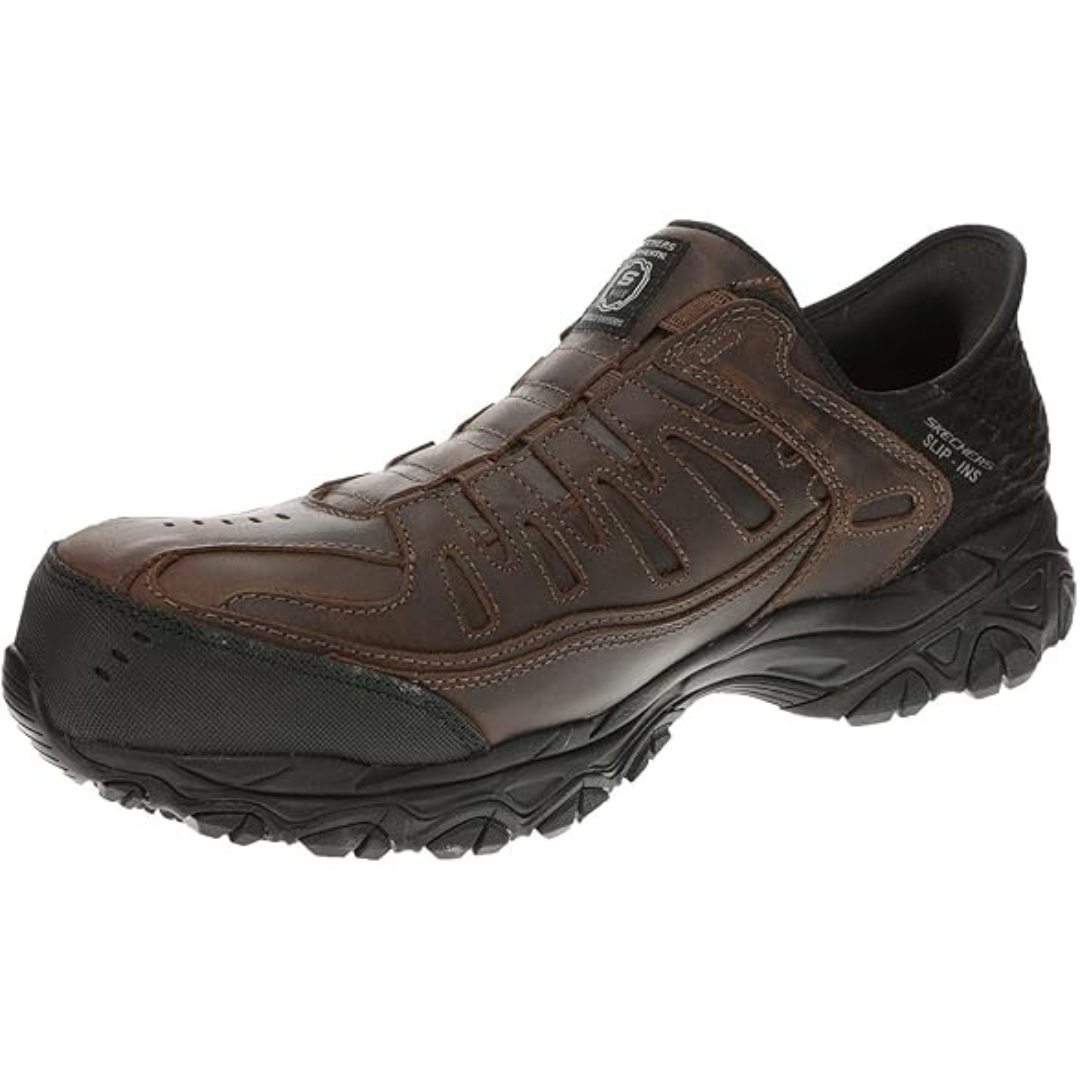 Skechers Men's Work Holdredge Ryker Hands Free Slip-in