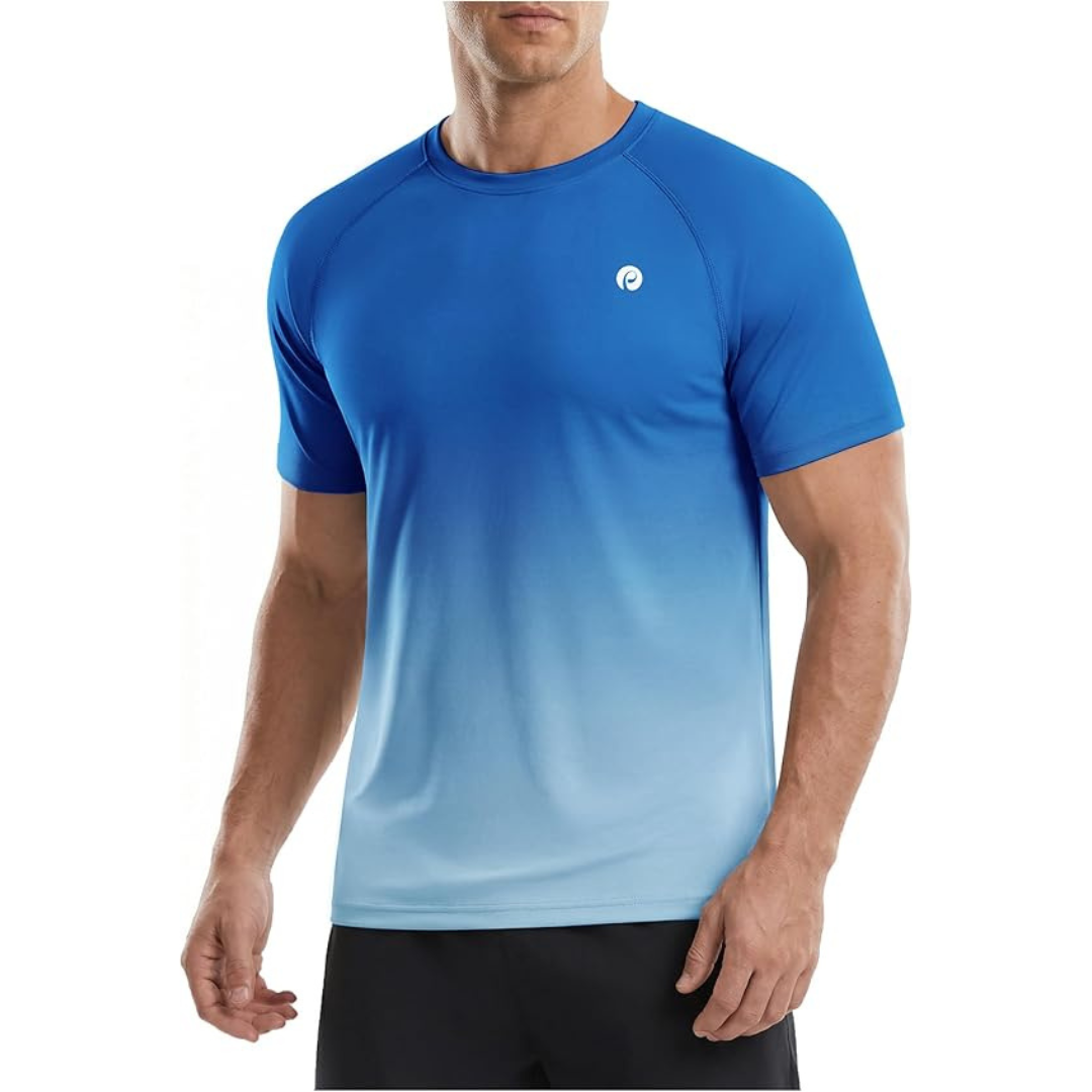 Pinspark Men's UPF 50+ Quick Dry Workout Shirt (Various)