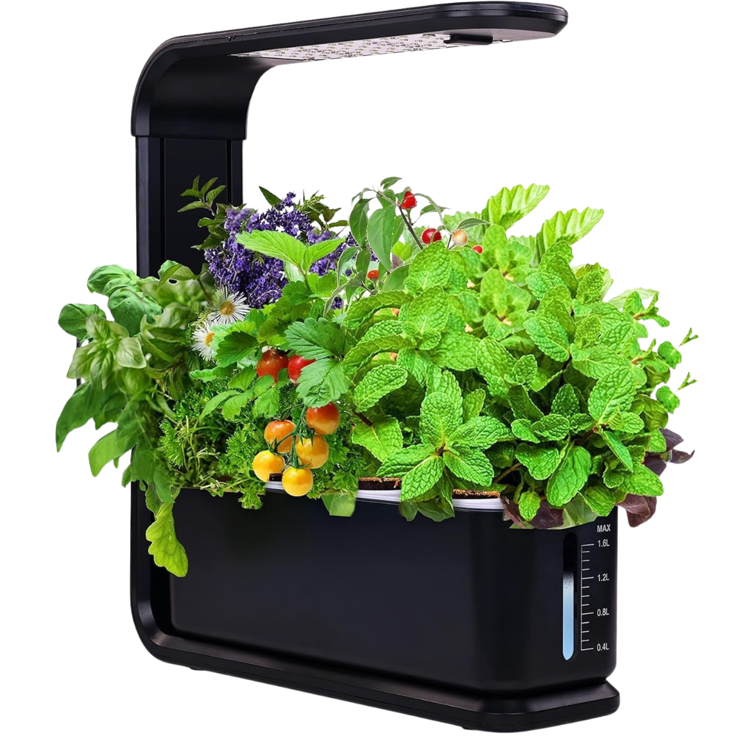 Elevon 12-Pod Hydroponic Growing System With LED Grow Light