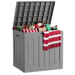 30-Gallon Make Changes Outdoor Lockable Storage Box