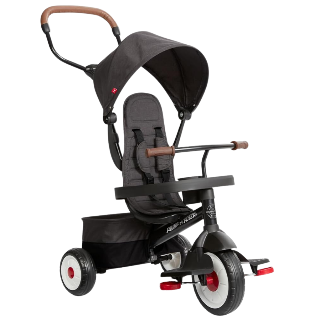 Radio Flyer City 4-in-1 Stroll 'N Trike Toddler Tricycle