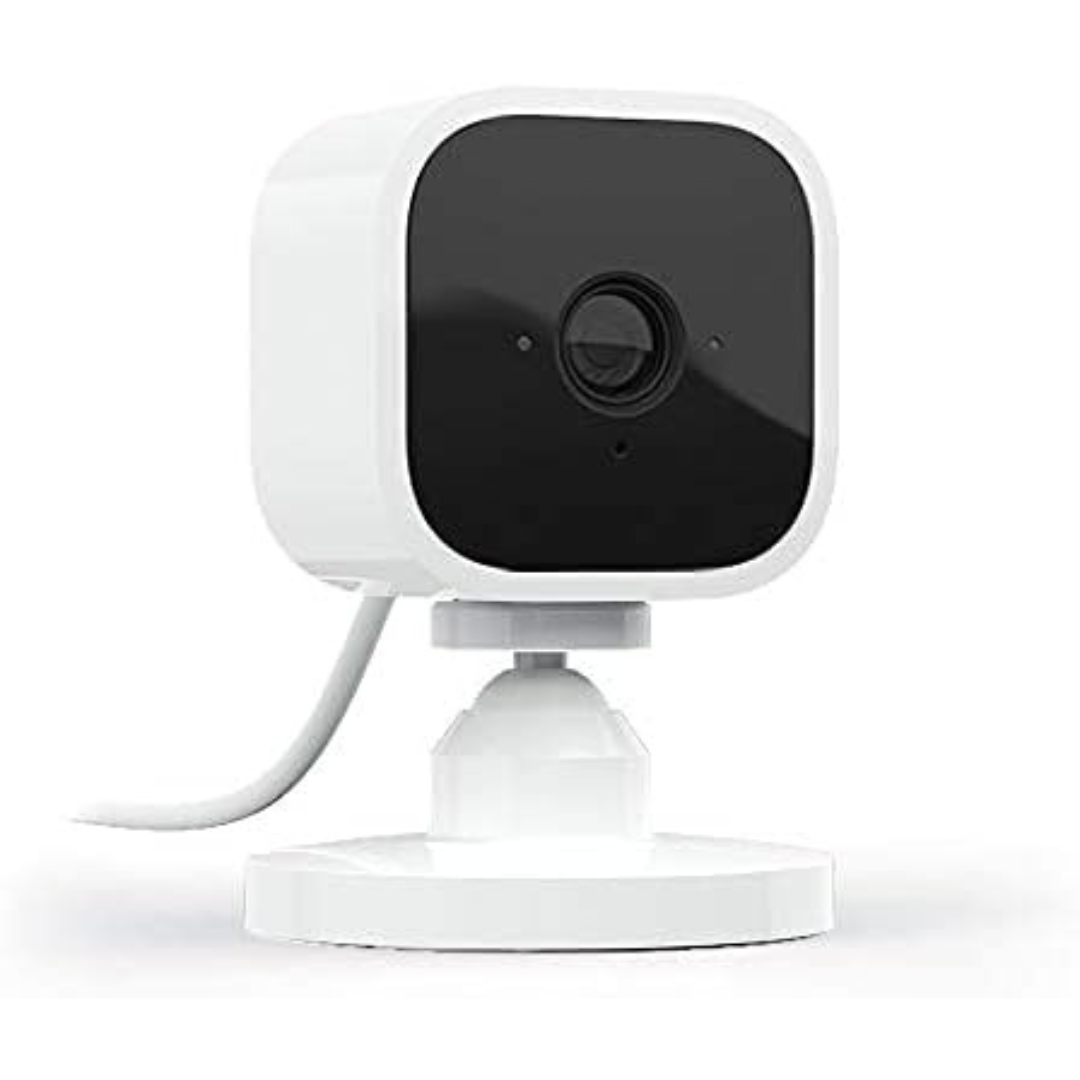 Blink Mini 1080p HD Wi-Fi Compact Indoor Plug-In Smart Security Camera (2 Colors)