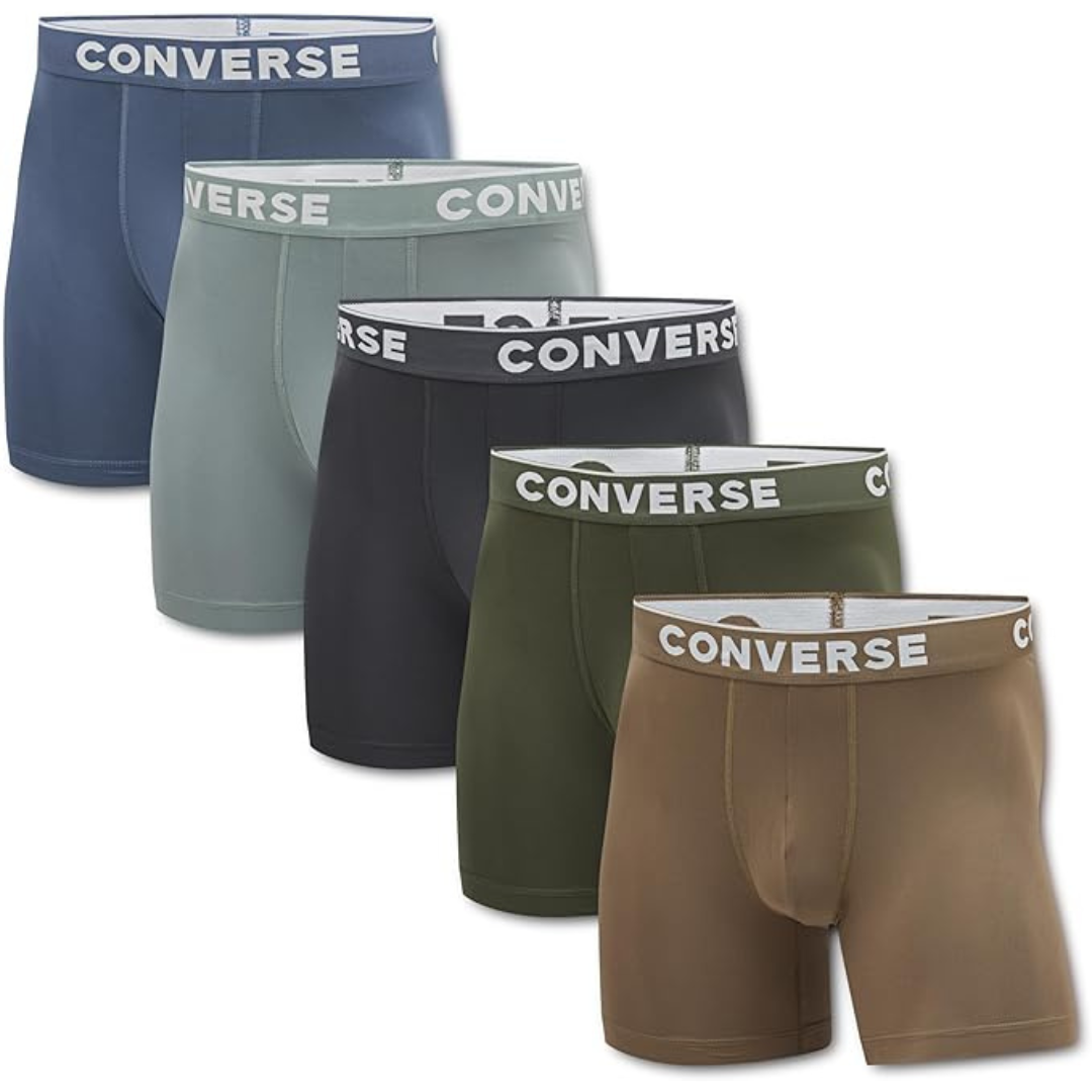 5-Pack Converse Men's Boxer Brief