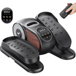 Under Desk Elliptical Leg Exercise Machine w/ 12-Speeds & Remote