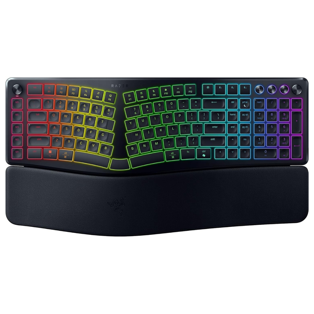 Razer Pro Type Ergo Wireless Split Ergonomic RGB Keyboard