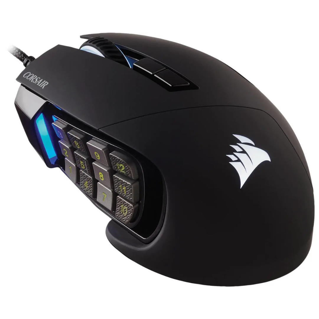 Corsair Scimitar RGB Elite Wired Optical Gaming Mouse
