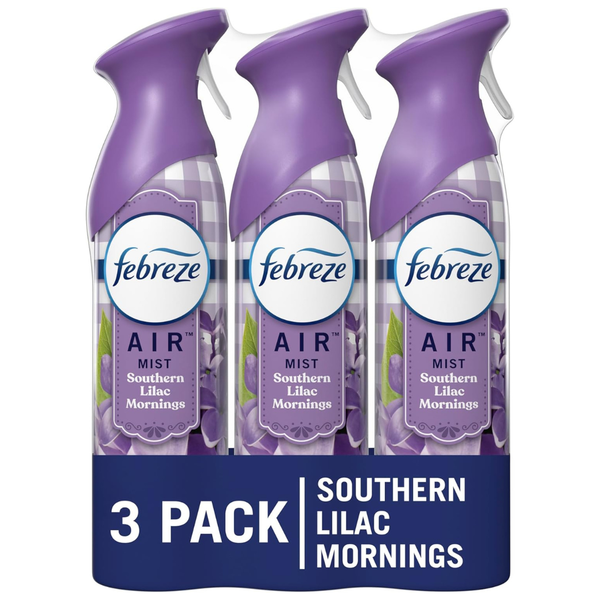 3-Pack 8.8-Oz Febreze Air Mist Air Freshener Spray (Aerosol Can)